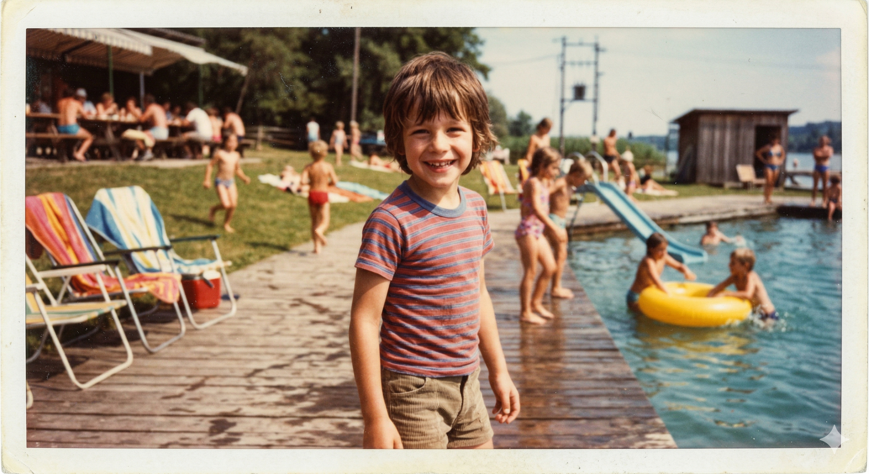 Happy boy summer picture