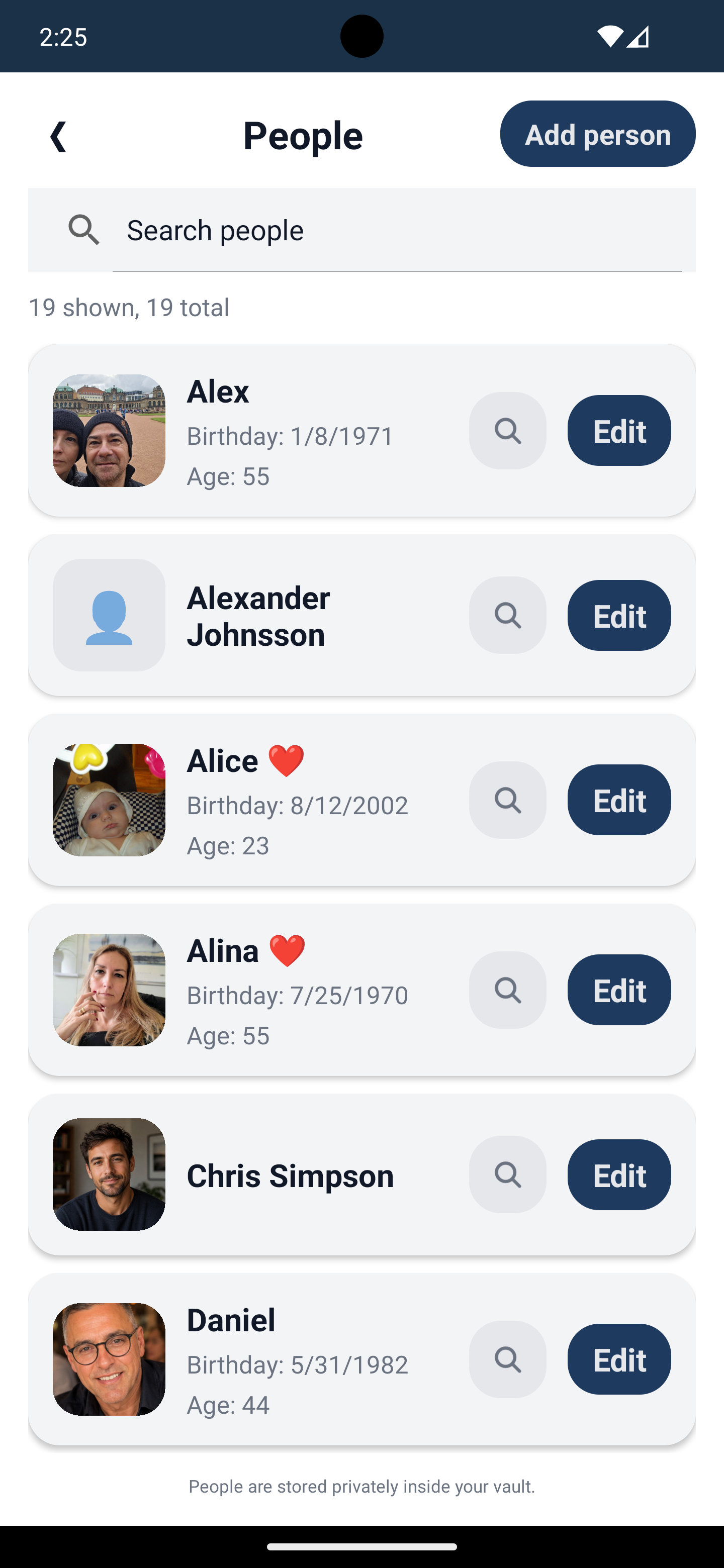 People You Remember