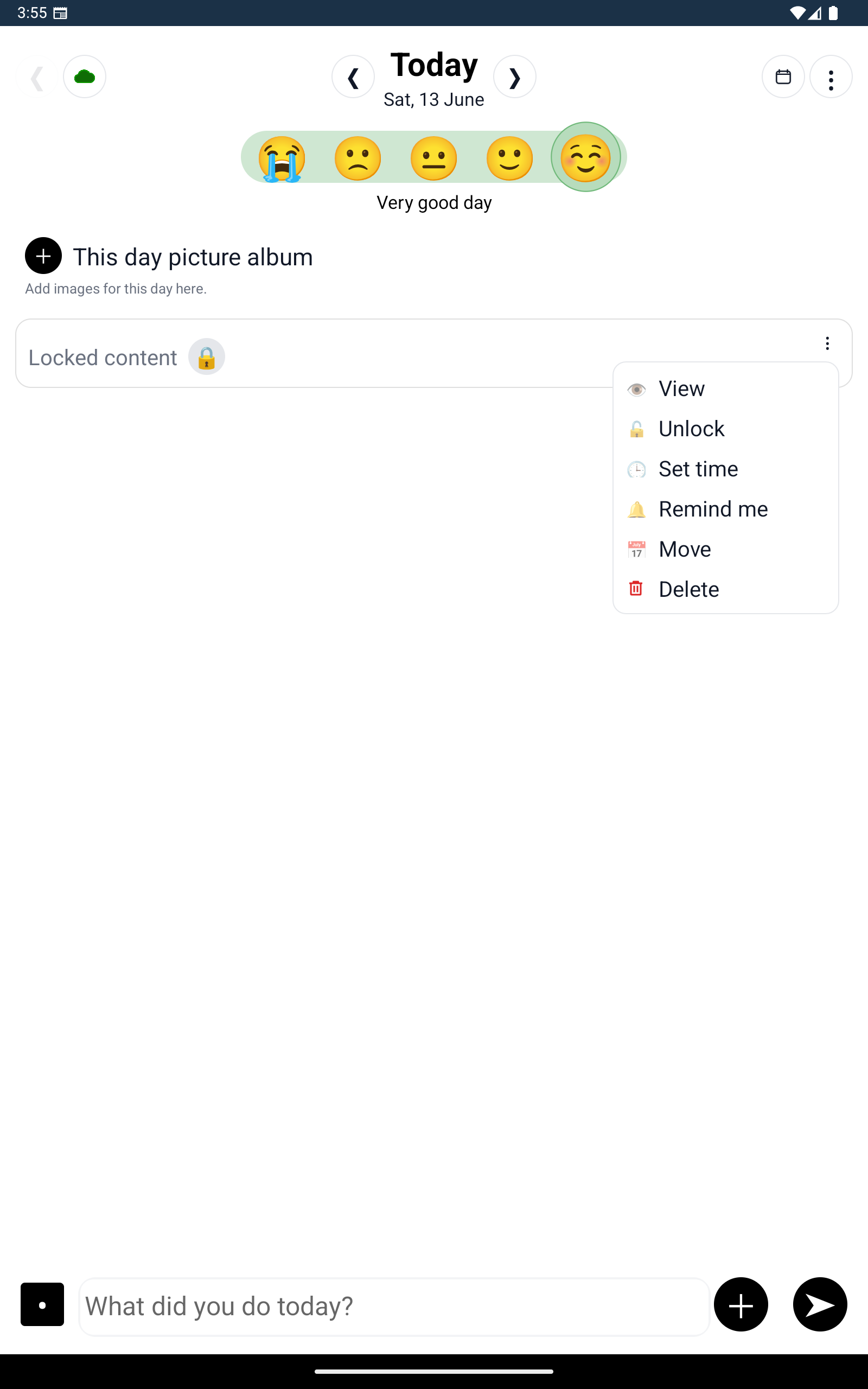Locked Entry Actions