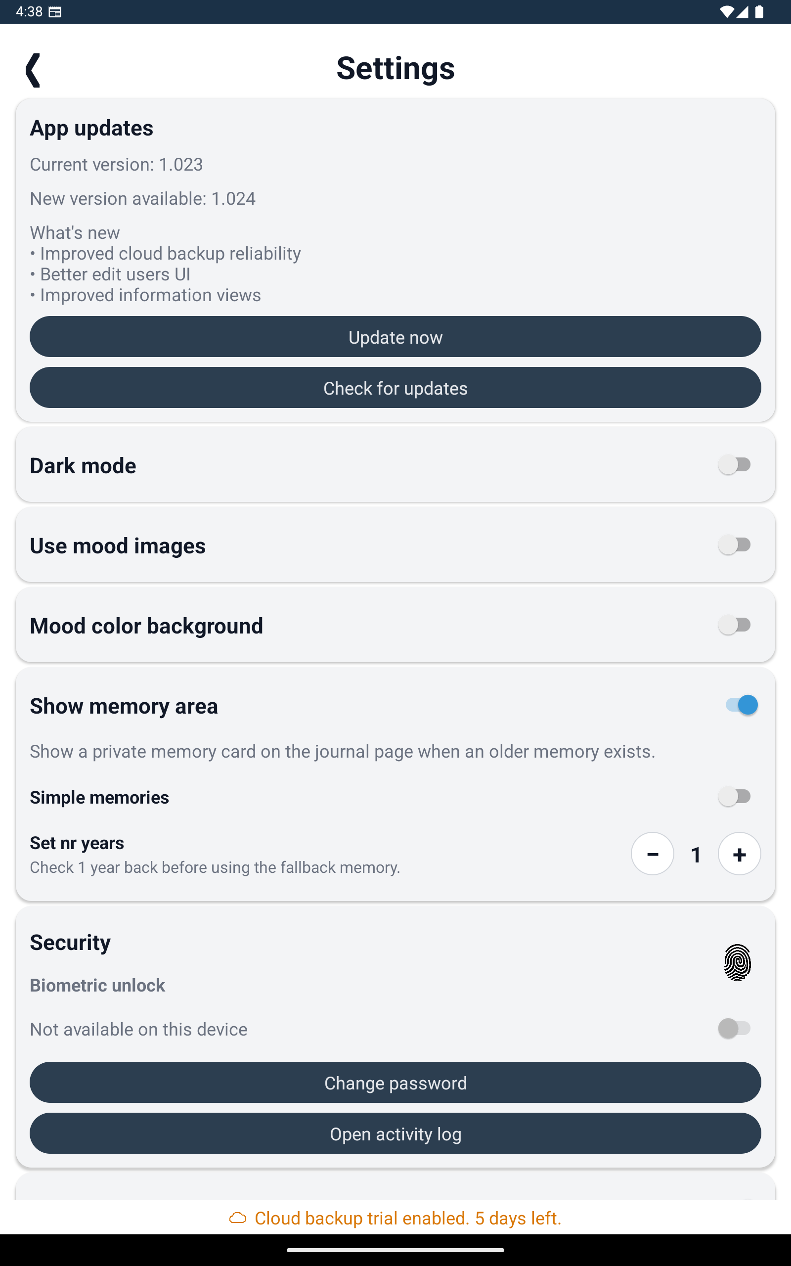 Update Available