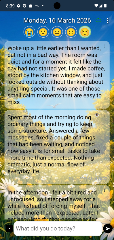 Day view - graphic theme